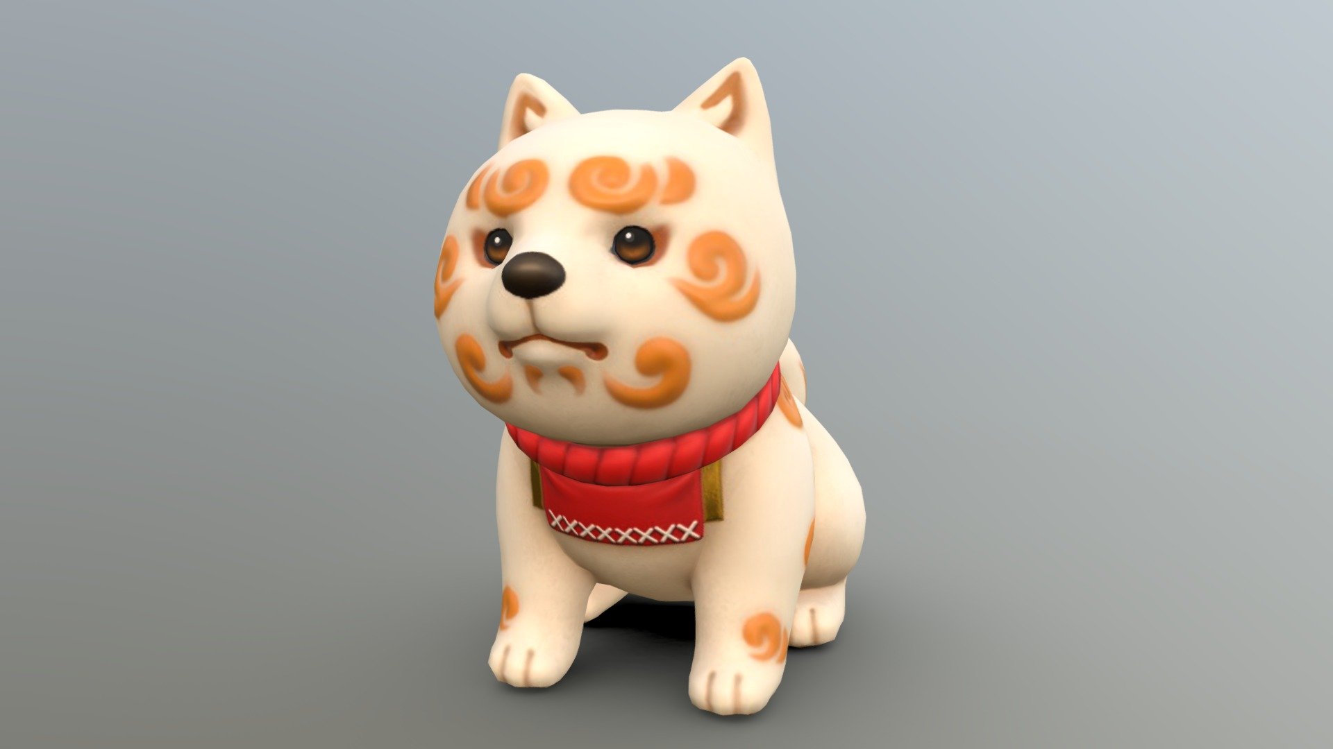 shiba komainu [ShibaTexturingChallenge]