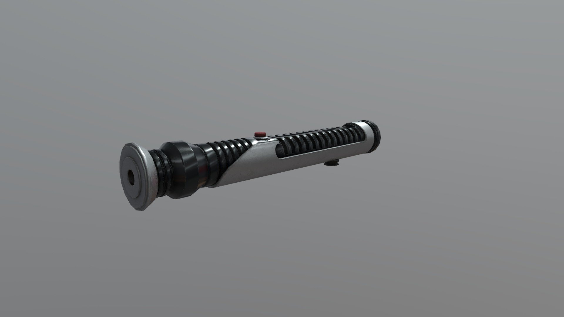 3D model Qui Gon Jinn Lightsaber VR / AR / low-poly