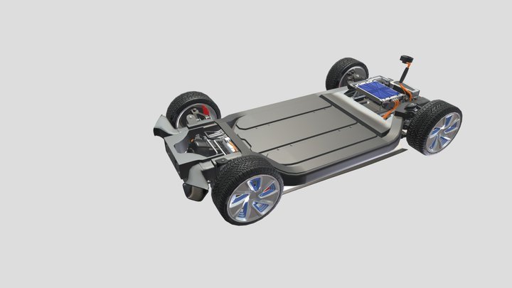 덕양 EV Sport Car move 01 3D Model