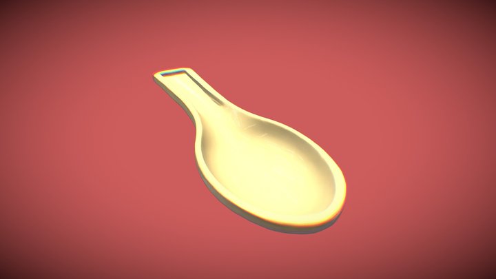 Plastic Spoon – Free 3D Model STL