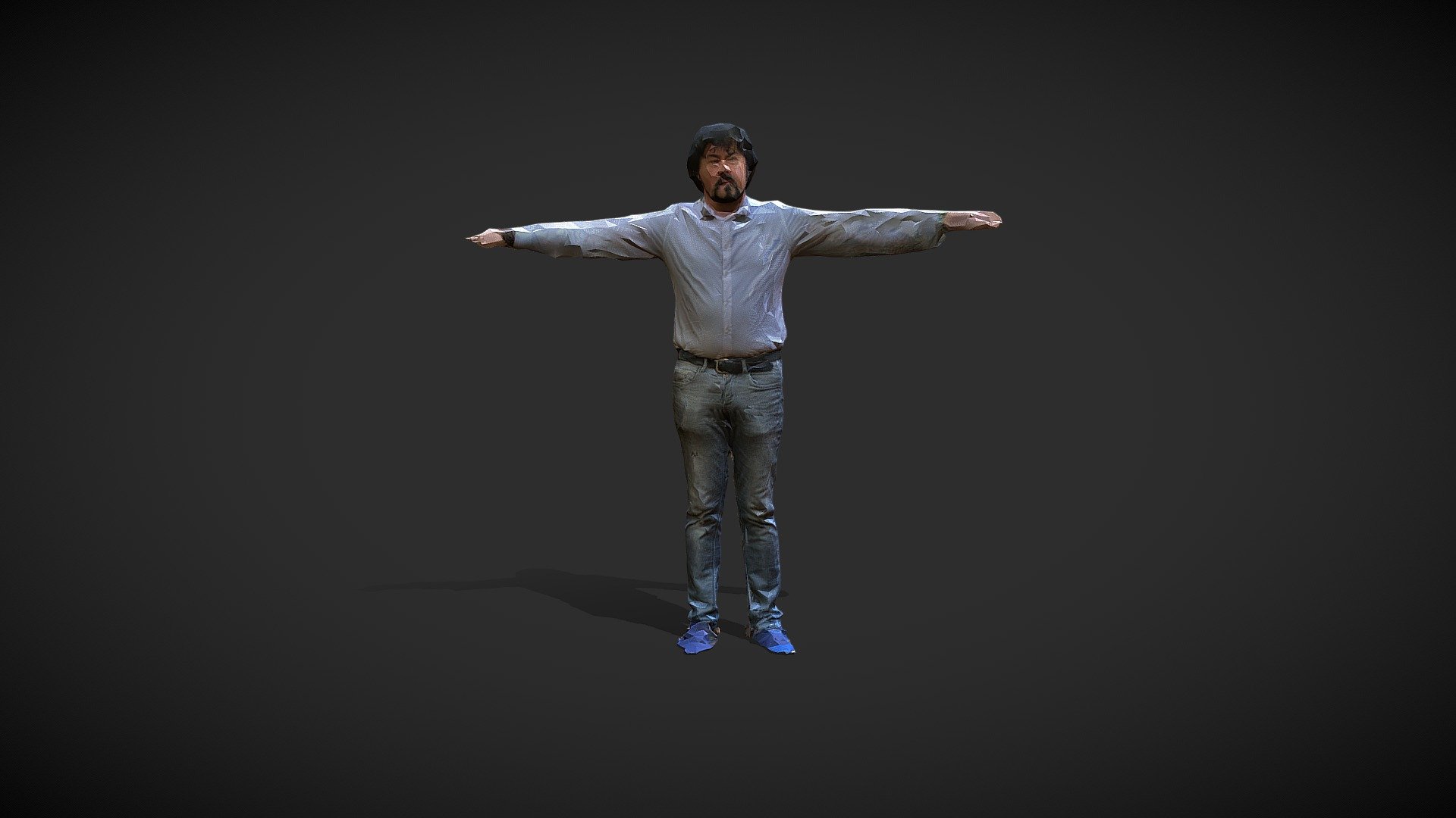 Polycam Scan Person Standing Download Free 3D model by laurenjansen