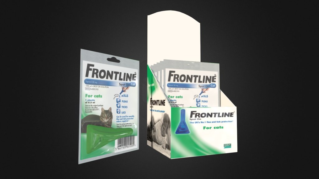 Frontline Spot-On Single Pack Display Unit