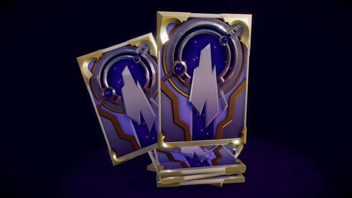 Targonian Card Back | #3December2020 3D Model