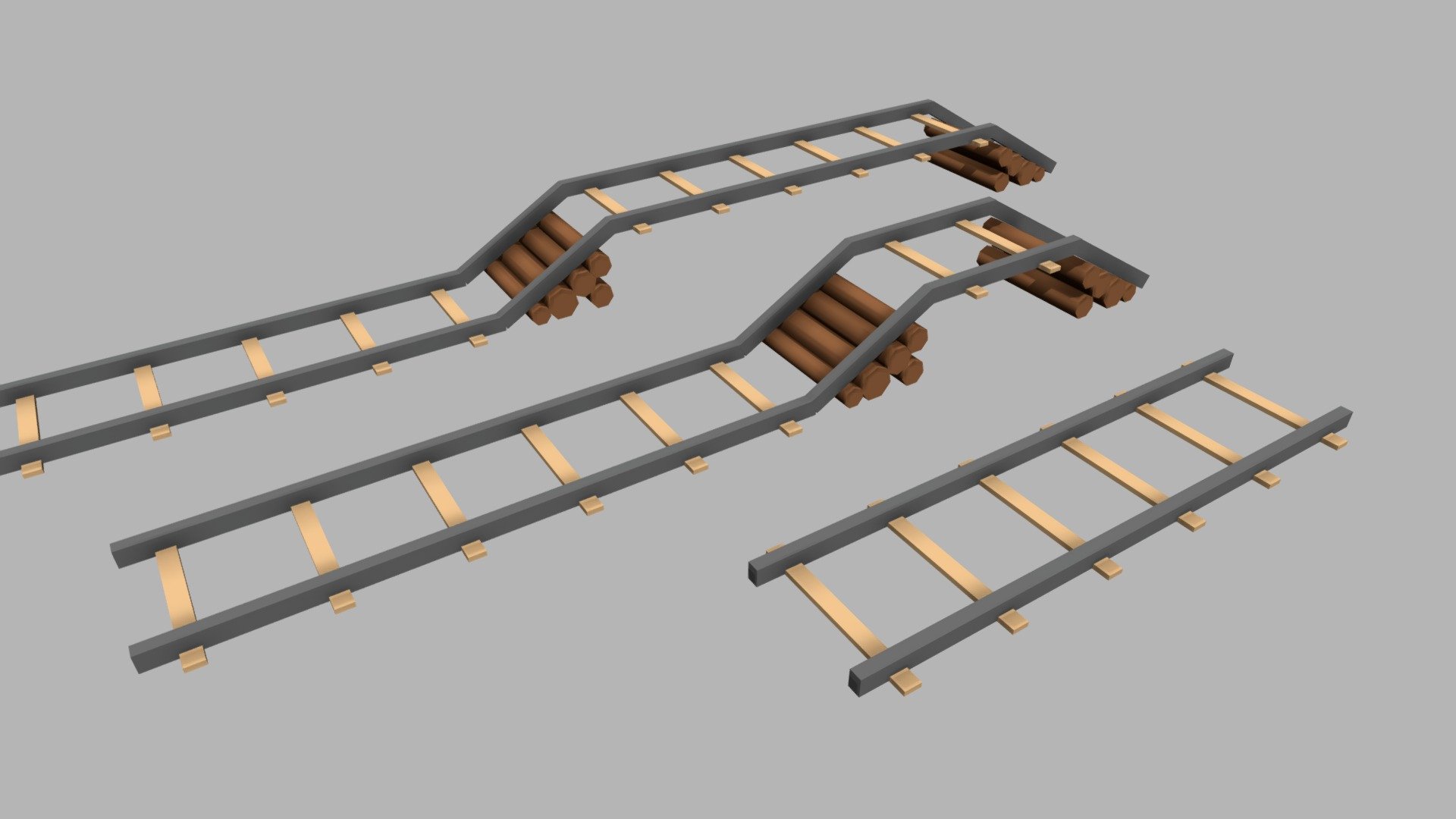 Low Poly Rails