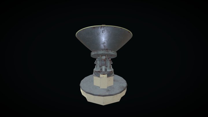 Teleskop ТНА-1500 3D Model