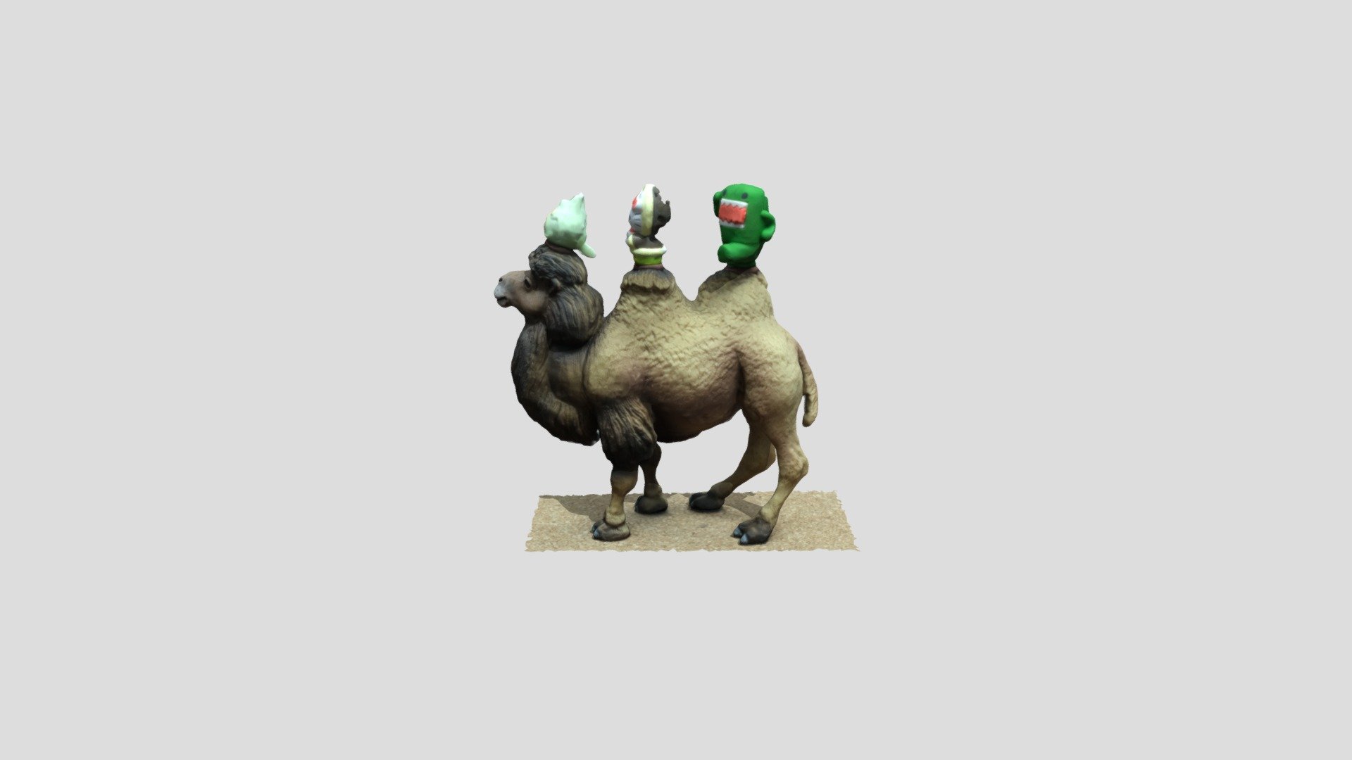 Camel Toy With Friends
