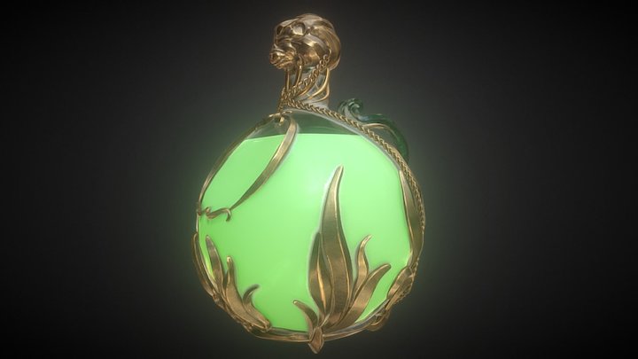 Magical potion 3D Model