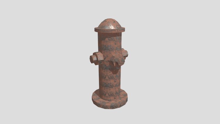 Fire Hydrant street astoria queens 3D Model