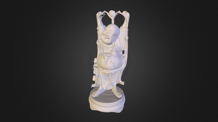 Happy Buddha (Stanford) 3D Model