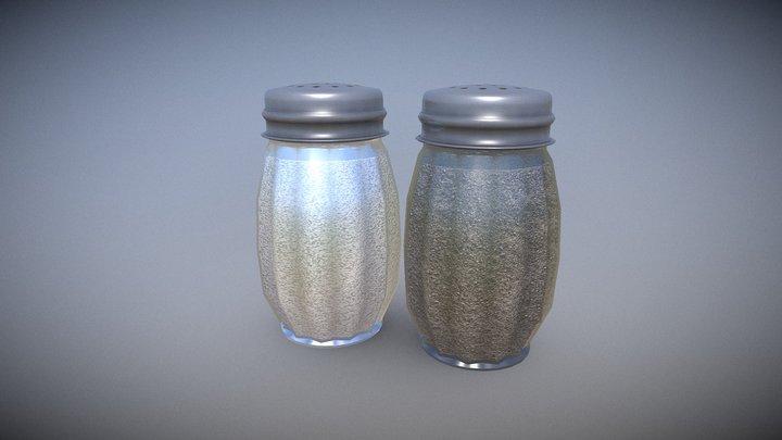 Salt And Pepper Shakers – Modello 3D gratuito STL