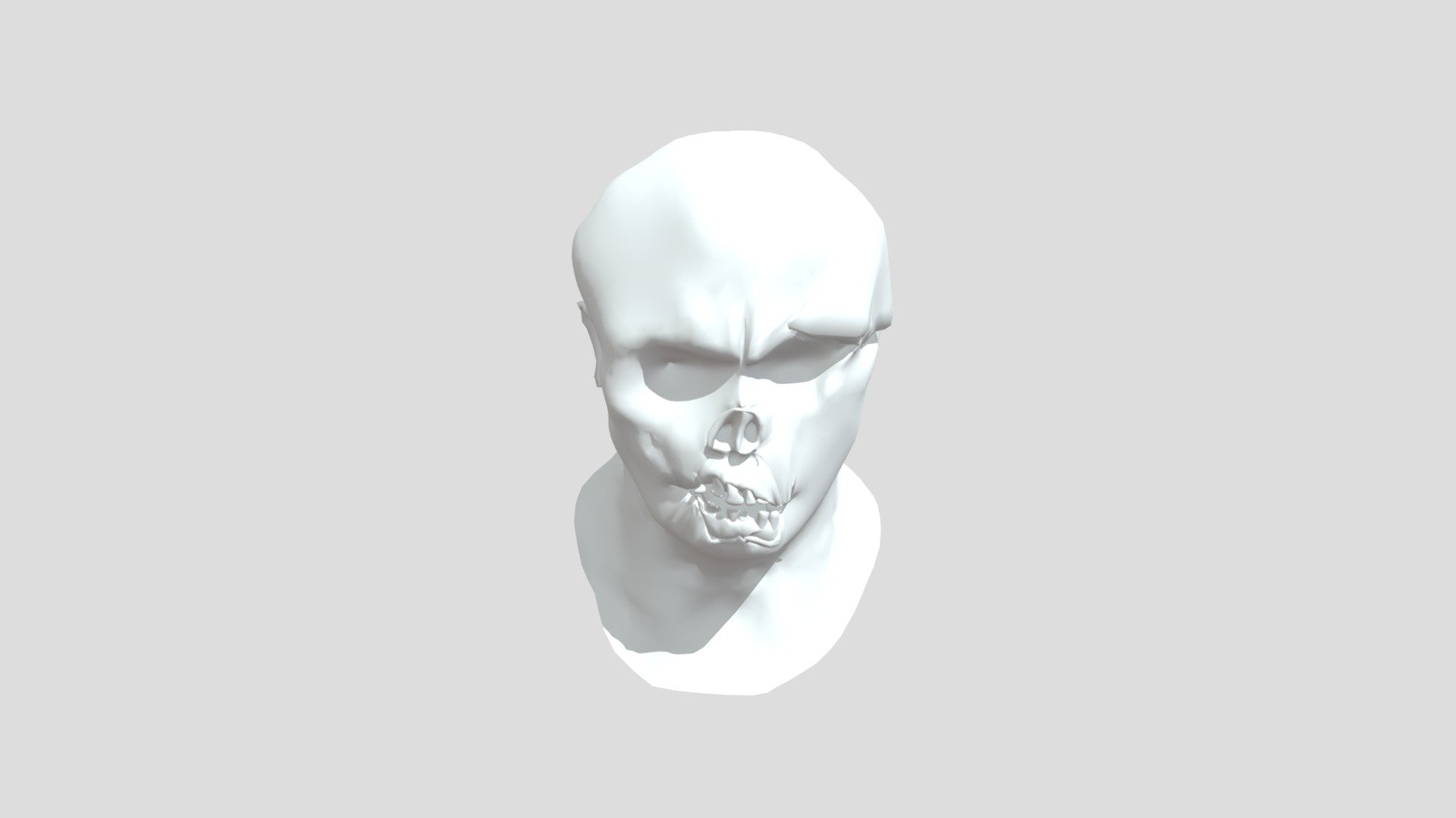 Ghost Jason Head Sculpt - Download Free 3D model by JAS0NV00RHEES ...