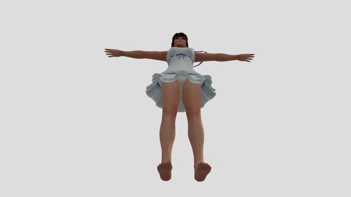 Hentai Girl 3D Model