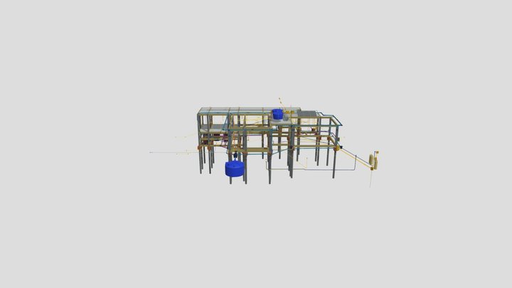 3D Res.- Rodolfo e Leda 279,97m² - Indaiatuba/SP 3D Model