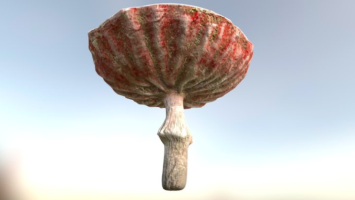 GART DR MUSHROOM 05 TEXTURED 3D Model
