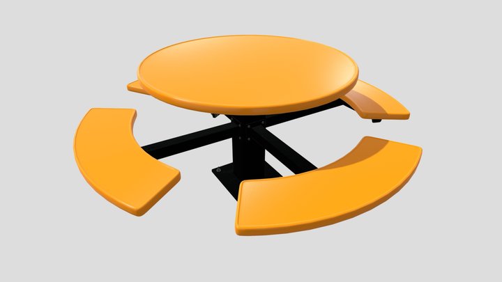 Exterior Table 3D Model