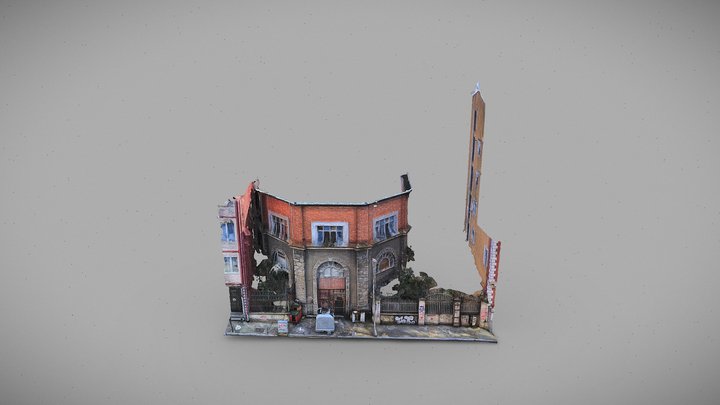 Bomonti Water Tower - Building 3D Model