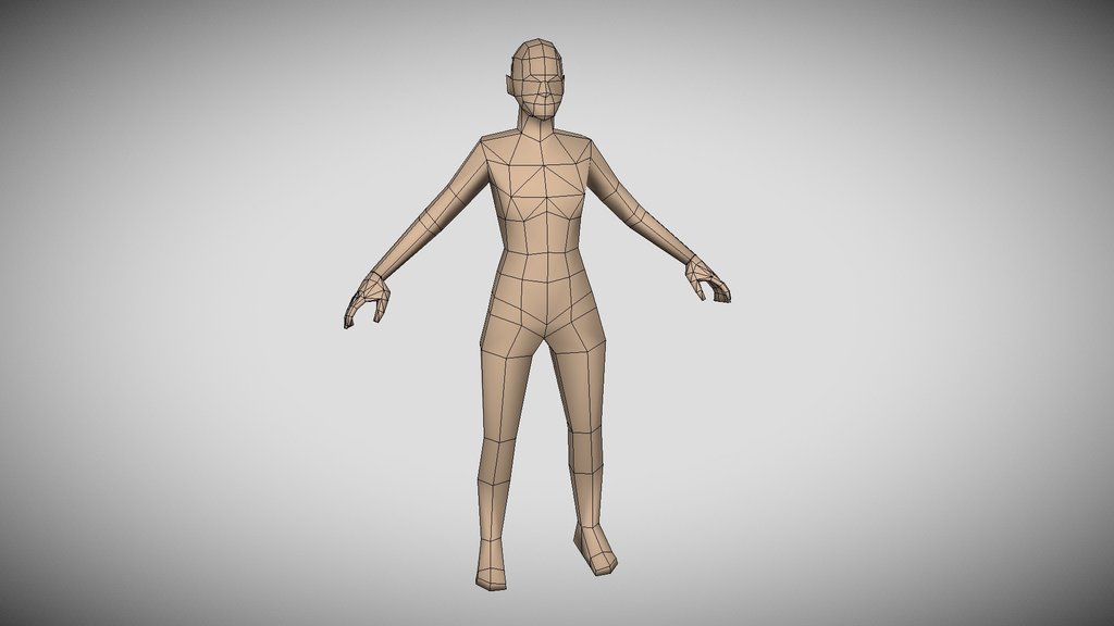 [PS1/PSX/Retro] Female Base (Version 2)