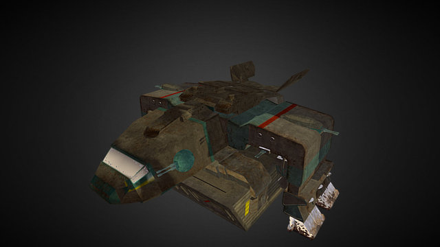 Projet SF-DR-4 Viking 3D Model