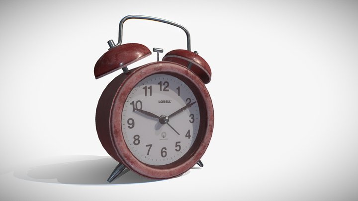 Alarm Clock 3D Model