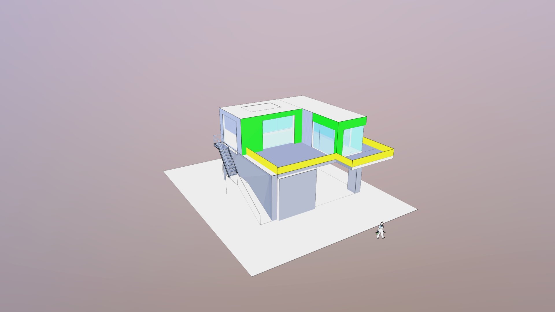 container house - 3D model by michaelmario2 [5f2e281] - Sketchfab
