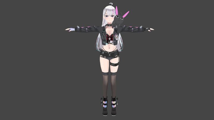 Ember Amane 3D Model