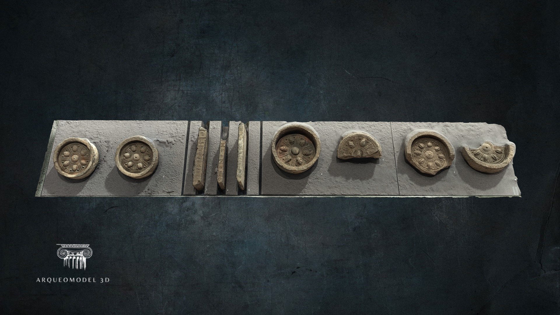Tiles tomb - Seoul National Museum | KOREA — Sketchfab embed 3D viewer