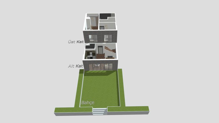 Akı 2 tip 1 3D Model