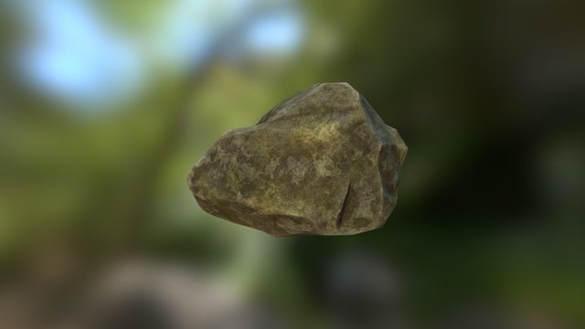 Forest Rock 1 3D Model