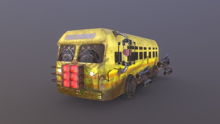 Projet Final 3D - Autobus 3D Model