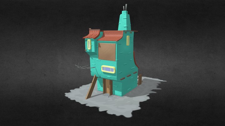 CotG - Pier House01 3D Model