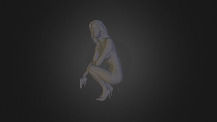 Bond Girl 3D Model