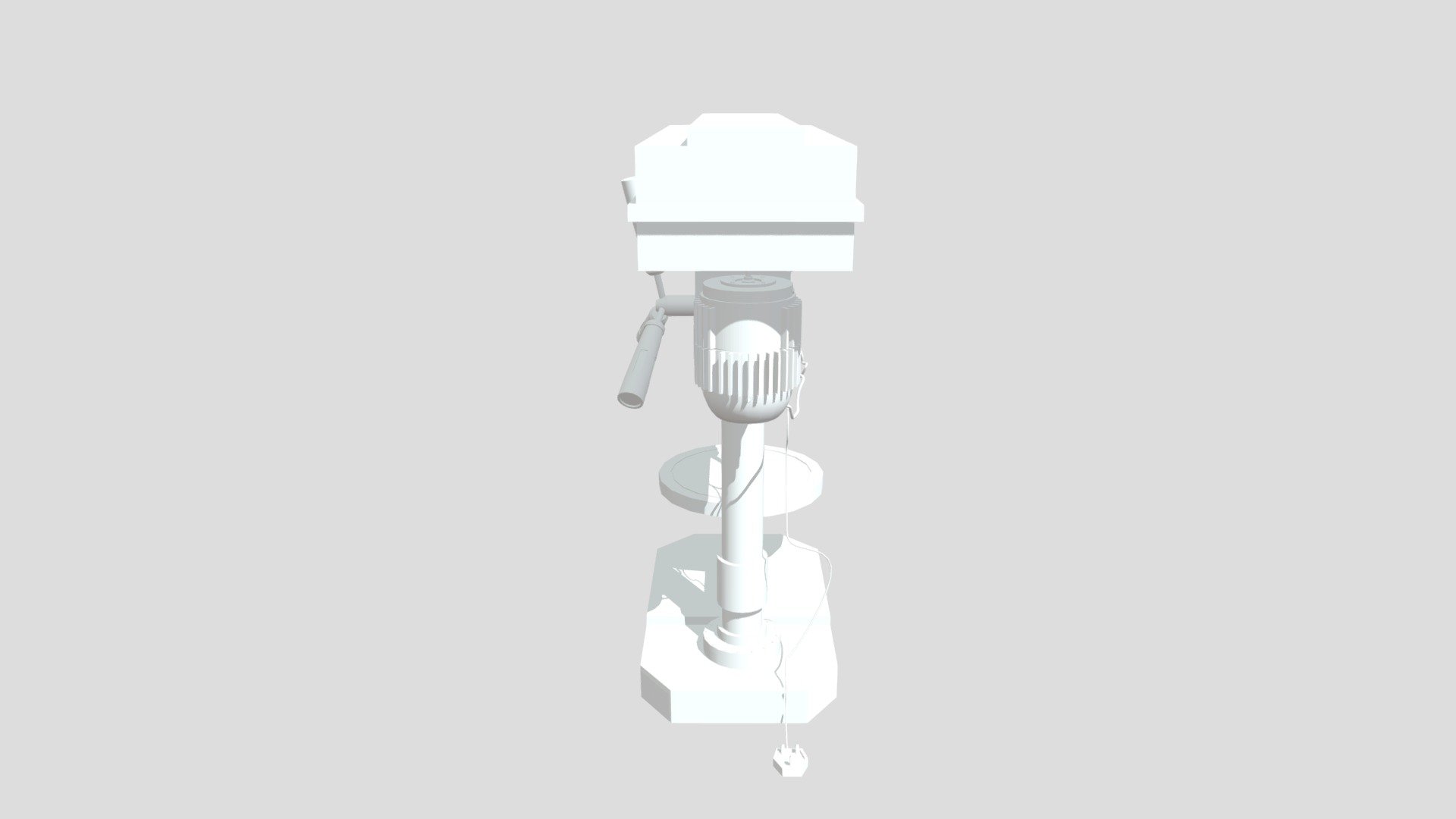 Drilling Machine - Download Free 3D model by 2119jayesh [5f339ea ...