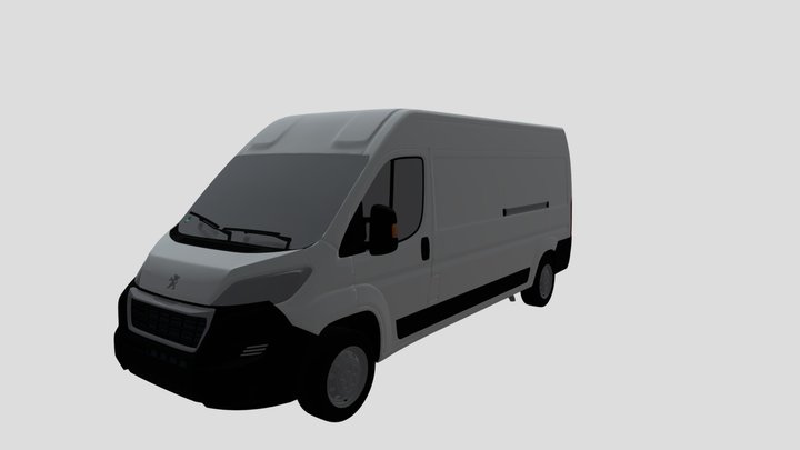2020 Peugeot Boxer 435 L4H2 – Kostenloses 3D-Modell STL
