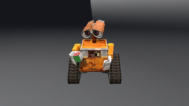 Wall_E 3D Model