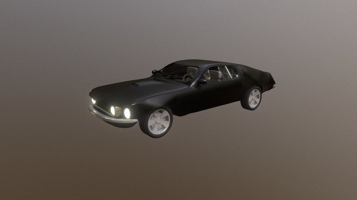 1969 Ford Mustang 3D Model
