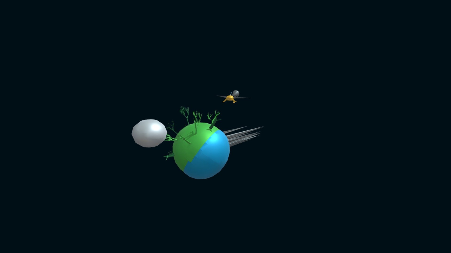 The peaceful world. — Sketchfab embed 3D viewer