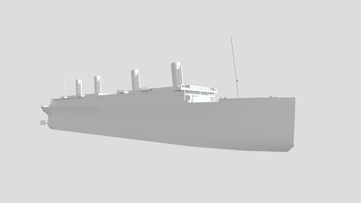 RMS Rteitanic (1) 3D Model