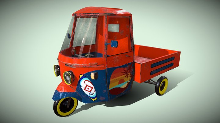3-wheel 3D models - Sketchfab