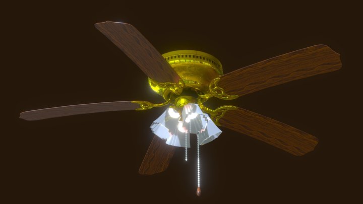 Sunset Motors Atrocious Hugger 52 Inch Fan – Modelo 3D gratuito STL