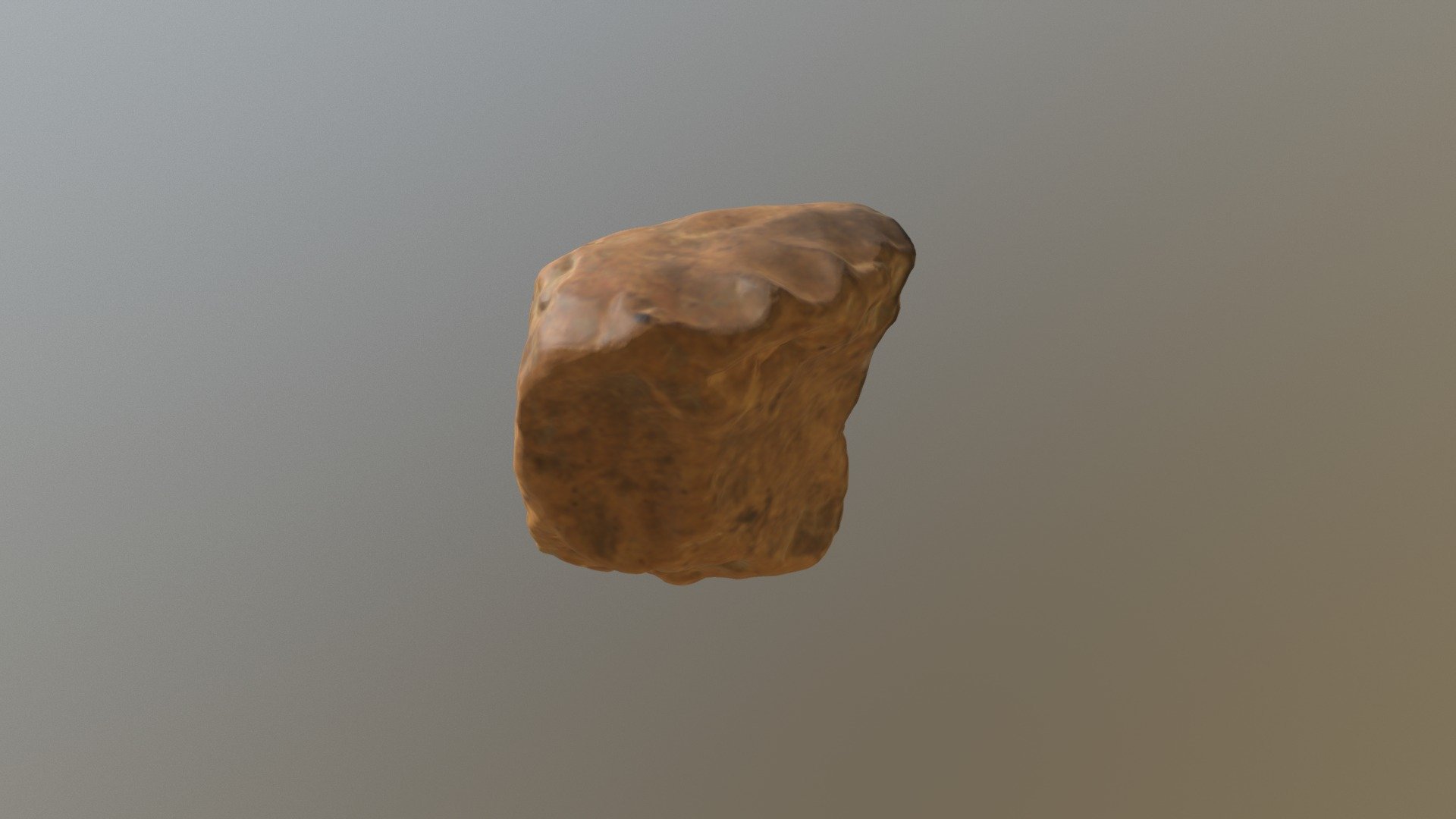 Mysterious Fired Clay Lump (VCU_3D_3275)