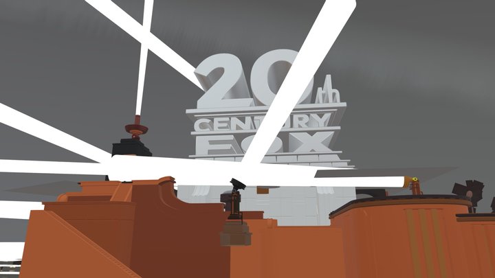 20th Century Fox (2009-2021) Remake 3D Model
