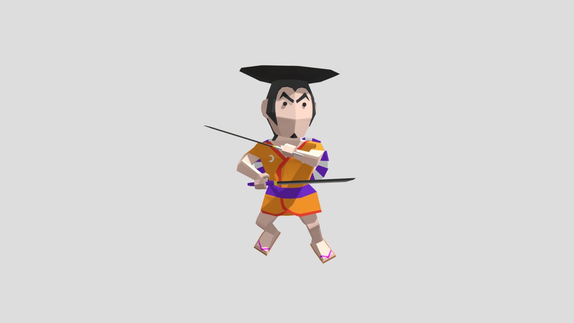 Kosuki Oden (One Piece) - Download Free 3D model by D7Xtreme [5f36a06 ...
