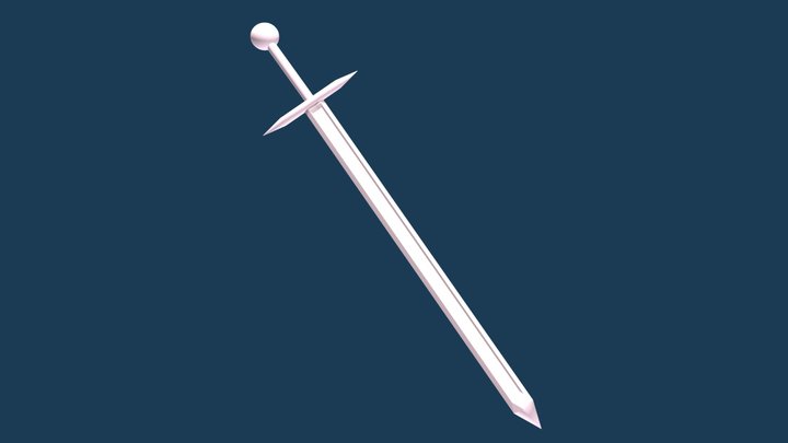 Broad Sword 3D Model