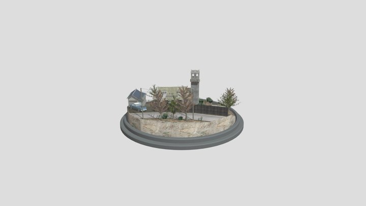 1DAE14 Plas Rob City Scene Alexandria 3D Model