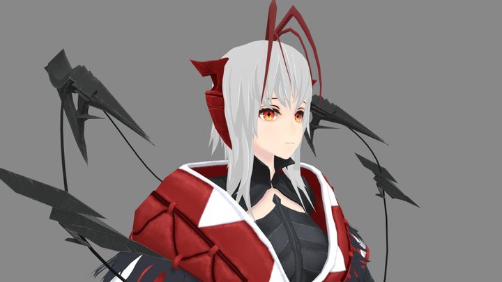 Wiš'adel from arknights 3D Model