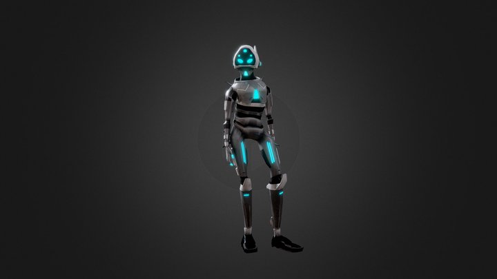 Eon the Robot 3D Model