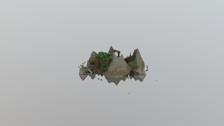 Большое лобби на заказ 3D Model