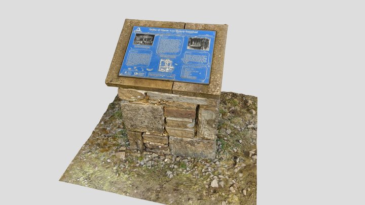 Valley Of Stone: Lee Quarry Sawshed 3D Model