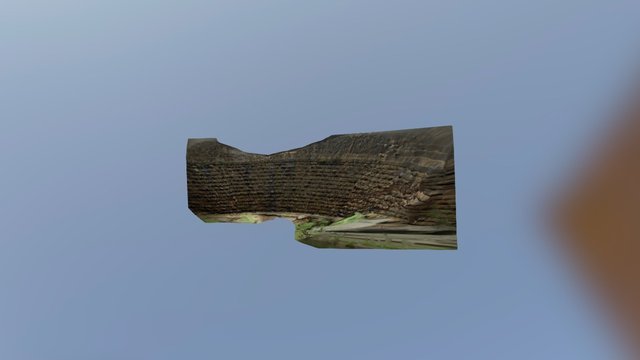 Low Res Dam 3D Model