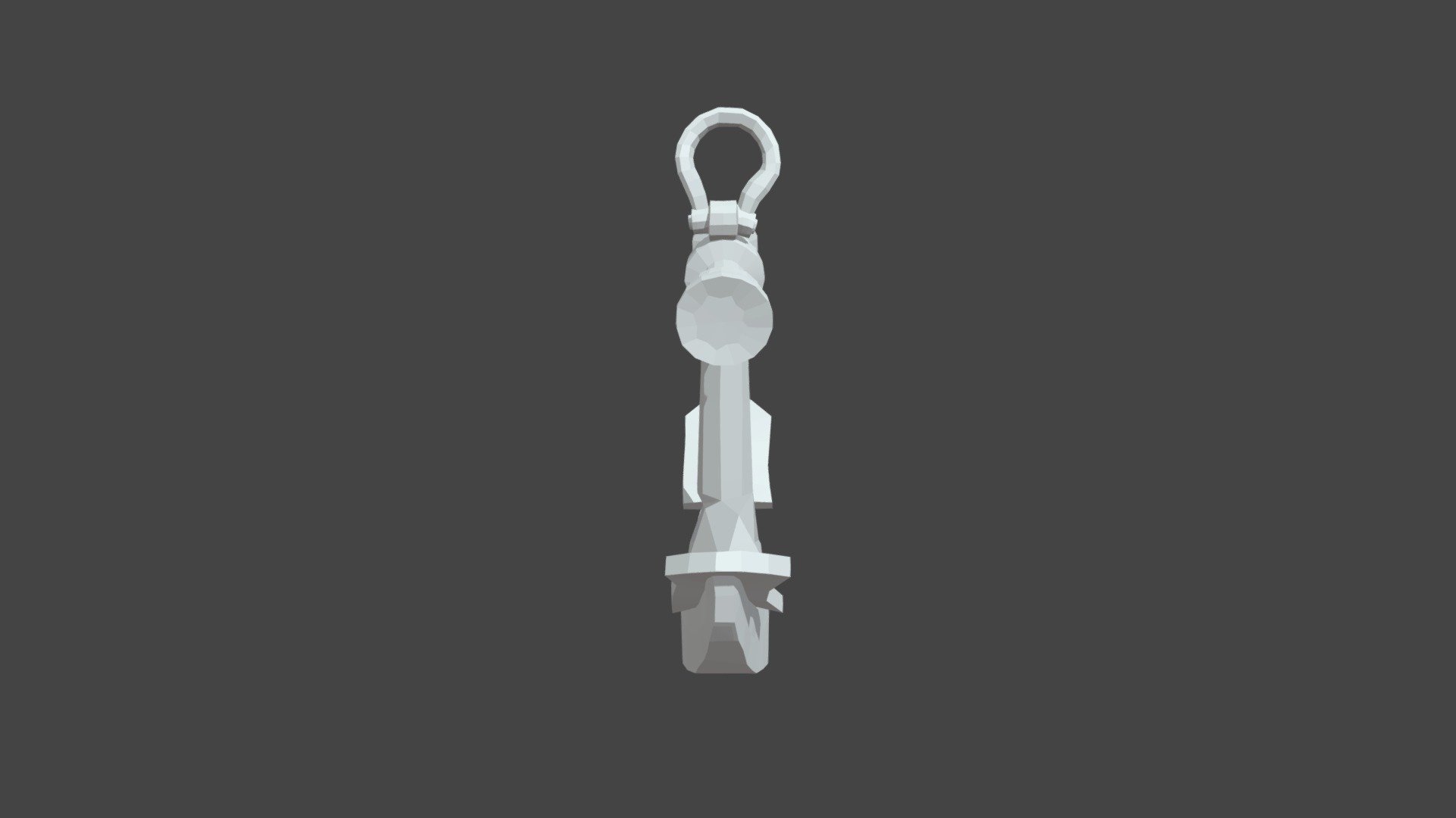 Low Poly Anchor